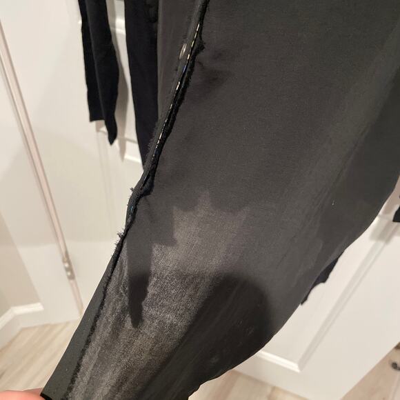 Anthropologie Dolan “tshirt” black cardigan medium - Picture 6 of 8